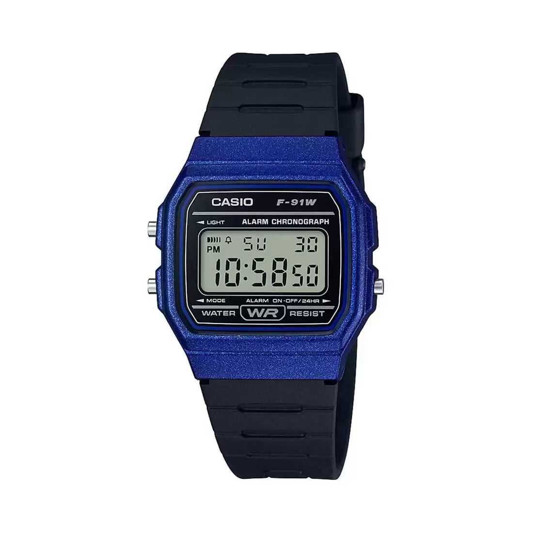Casio F-91WM-2ADF Vintage Digital Unisex Resin Watch