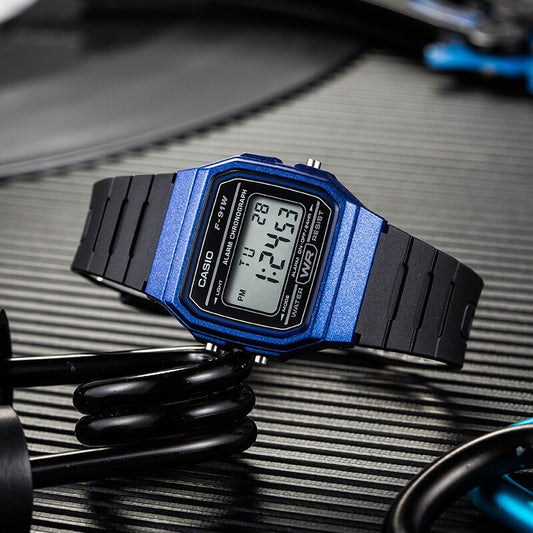 Casio F-91WM-2ADF Vintage Digital Unisex Resin Watch