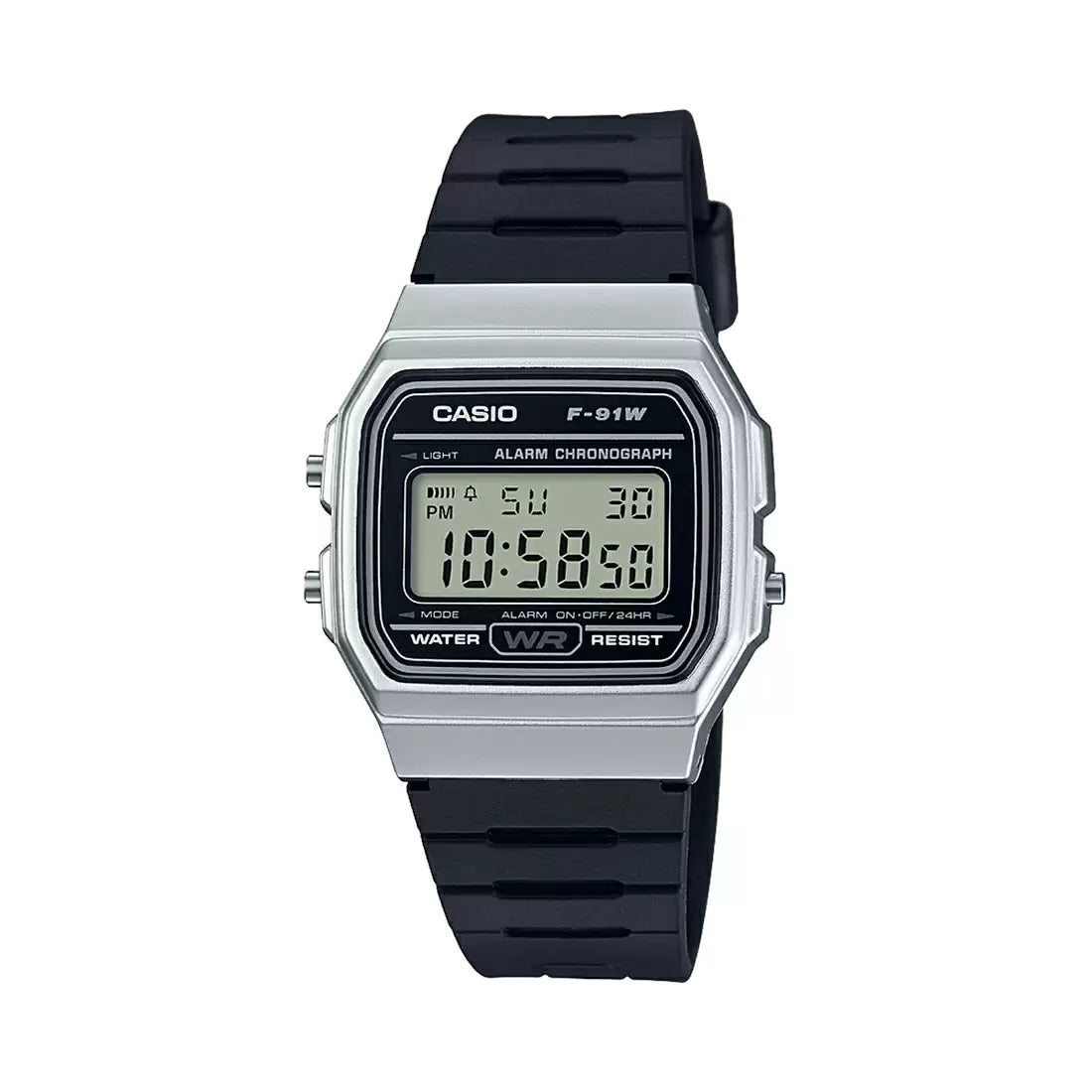 Casio F-91WM-7ADF Vintage Digital Unisex Resin Watch