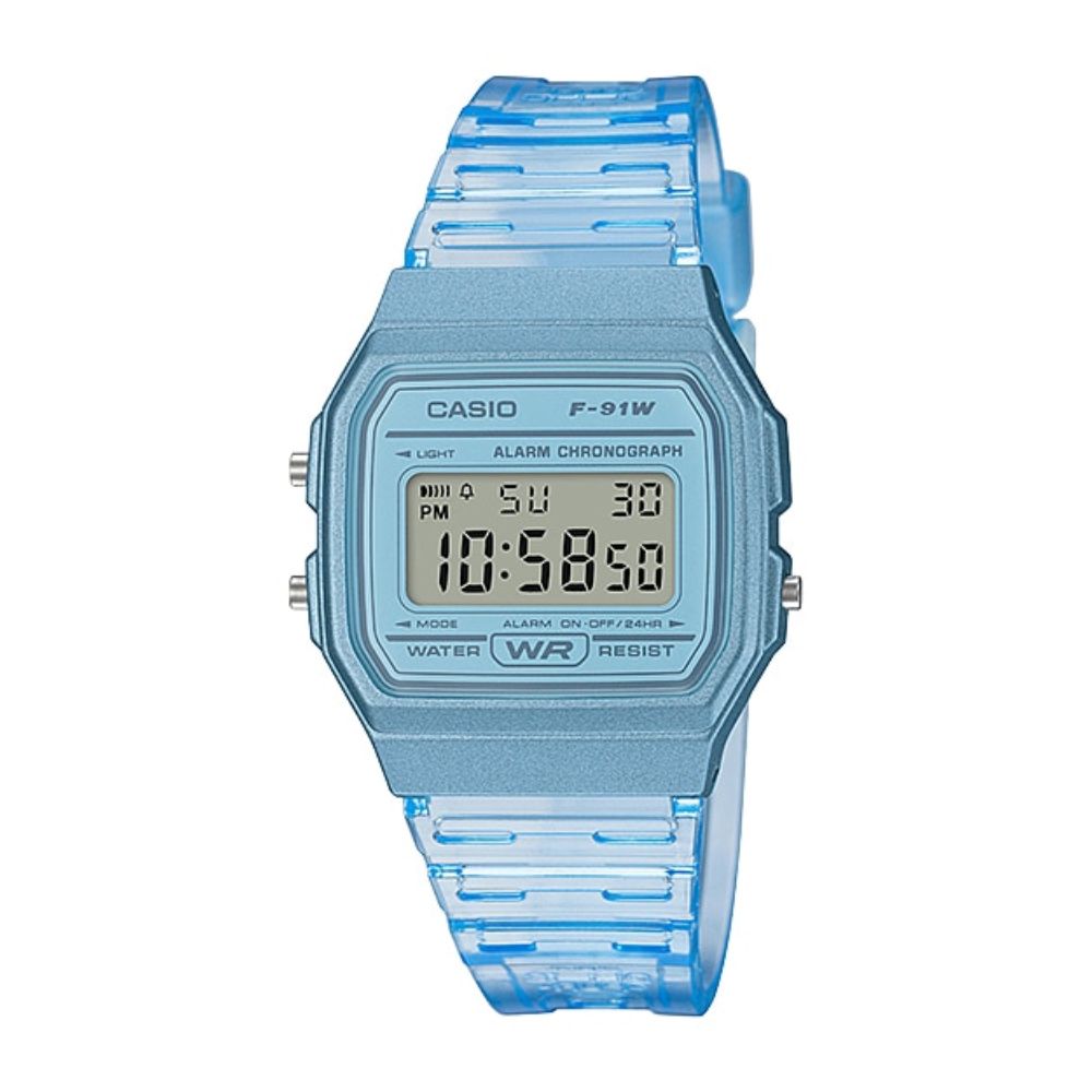 Casio F-91WS-2DF Pop Digital Unisex Resin Watch