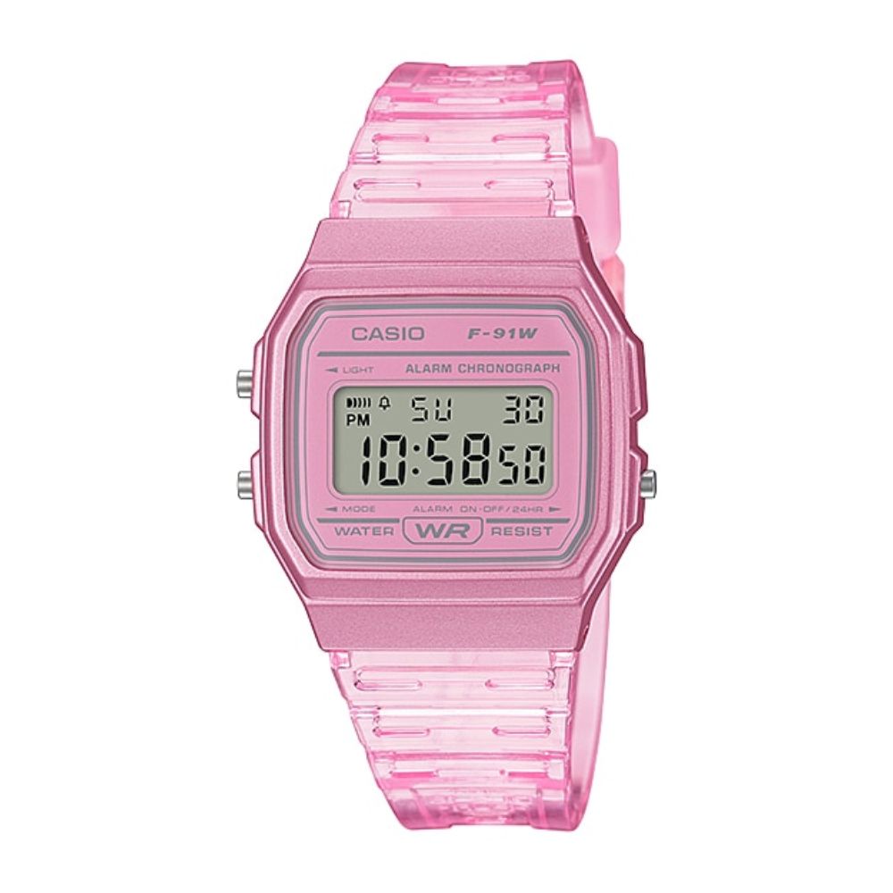Casio F-91WS-4DF Pop Digital Unisex Resin Watch