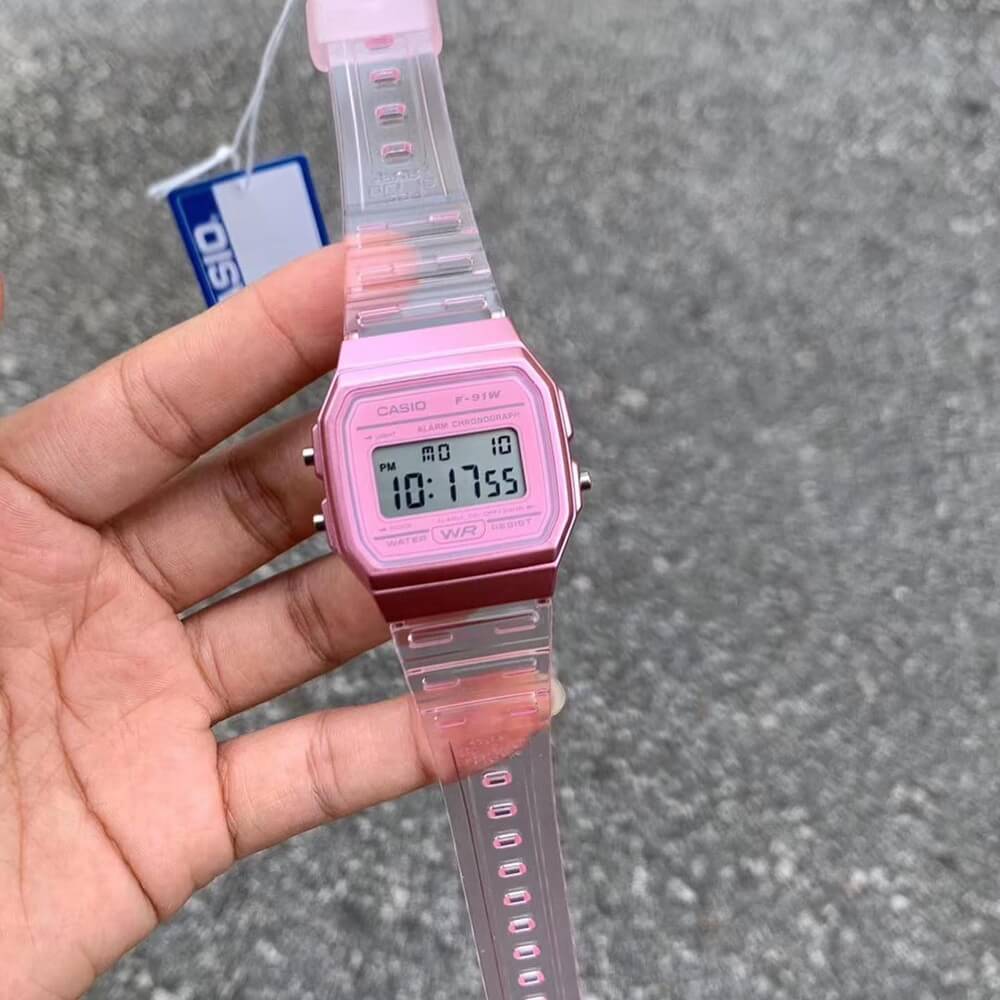 Casio F-91WS-4DF Pop Digital Unisex Resin Watch