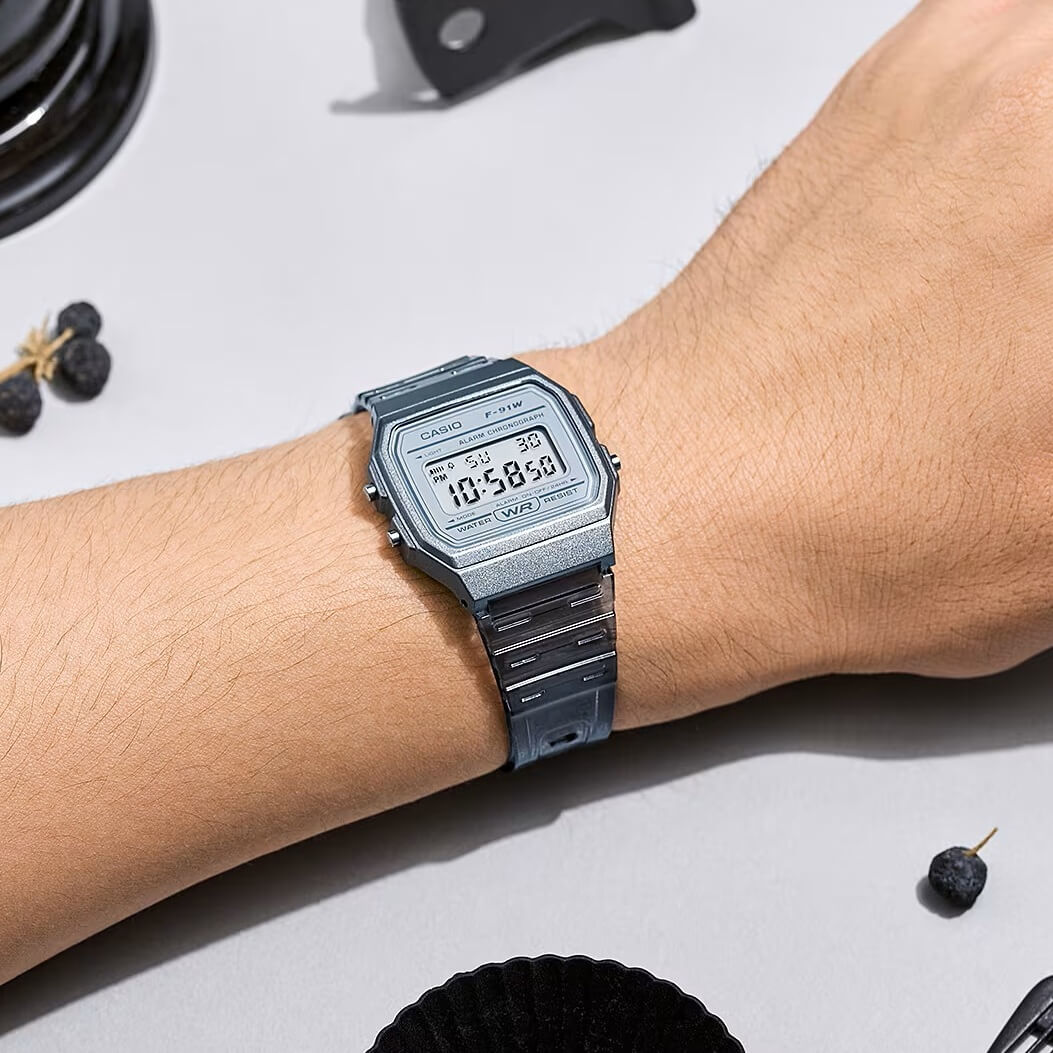 Casio F-91WS-8DF Pop Digital Unisex Resin Watch