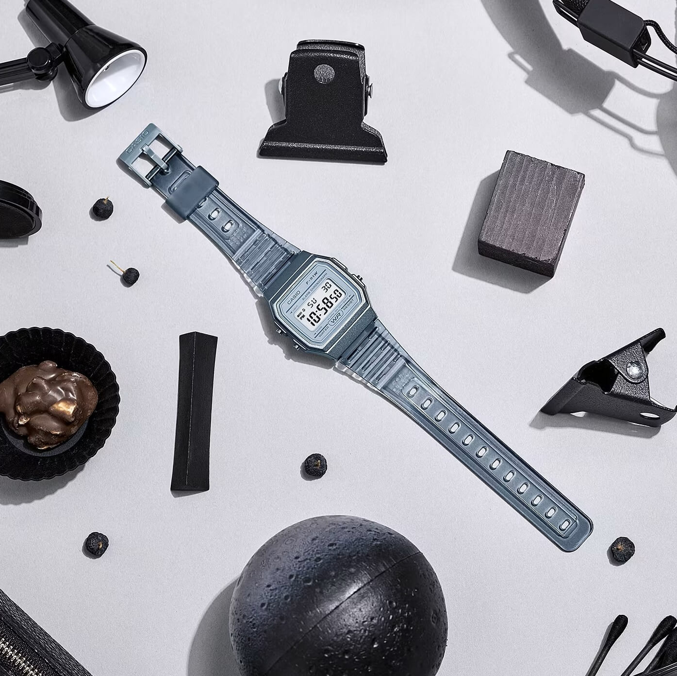 Casio F-91WS-8DF Pop Digital Unisex Resin Watch