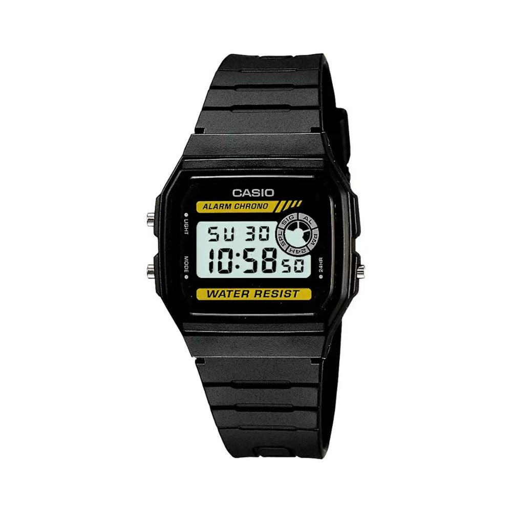 Casio Vintage Digital Resin Belt Watch F-94WA-9DG