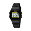 Casio Vintage Digital Watch - F-94WA-9DG, Resin Band, Yellow/Black