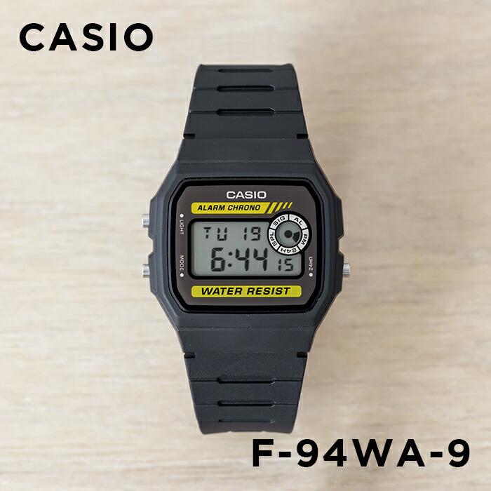 Casio Vintage Digital Resin Belt Watch F-94WA-9DG