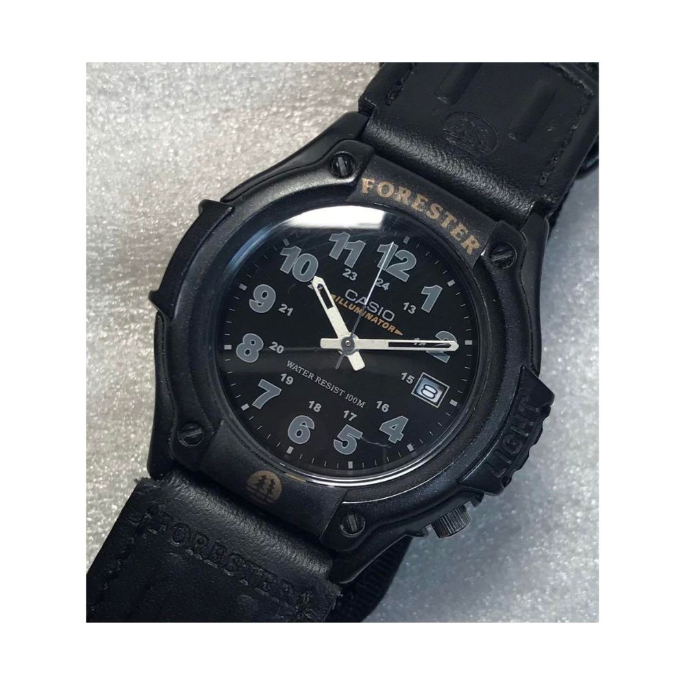 Casio FT-500WC-1BVCF Forester Cloth Belt Men’s Watch