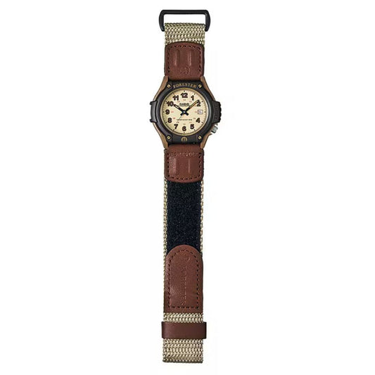 Casio FT-500WC-5BVCF Forester Brown Cloth Belt Men’s Watch