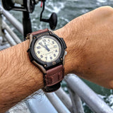 Casio FT-500WC-5BVCF Forester Brown Cloth Belt Men’s Watch