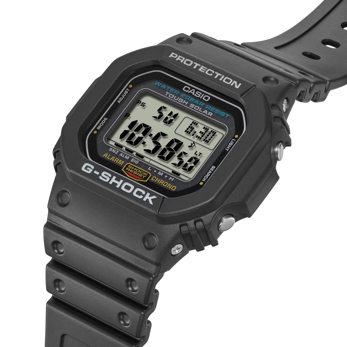 Casio G-Shock Tough Solar Digital Resin Belt Watch G-5600UE-1DR