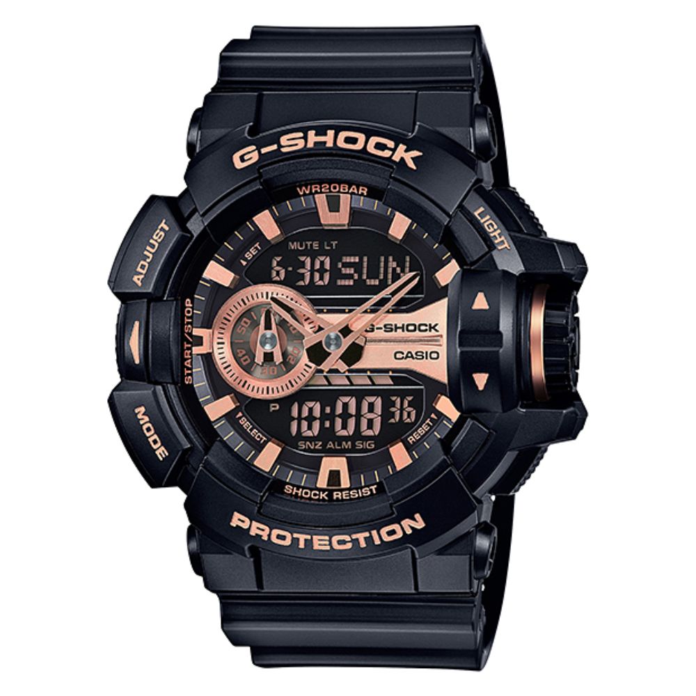 Casio G-Shock Sports Resin Belt Watch GA-400GB-1A4DR