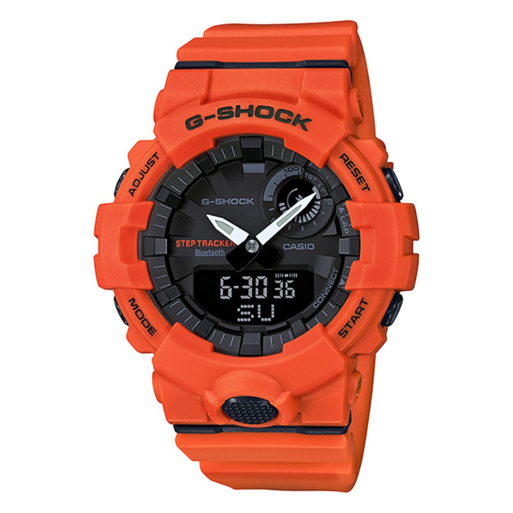 Casio G-Shock G-Squad Step Tracker Bluetooth Sports Watch GBA-800-4ADR