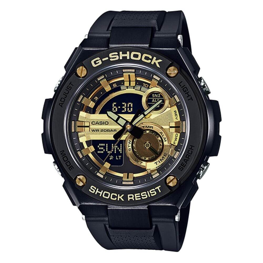 Casio G-Shock G-Steel Resin Belt Watch GST-210B-1A9DR