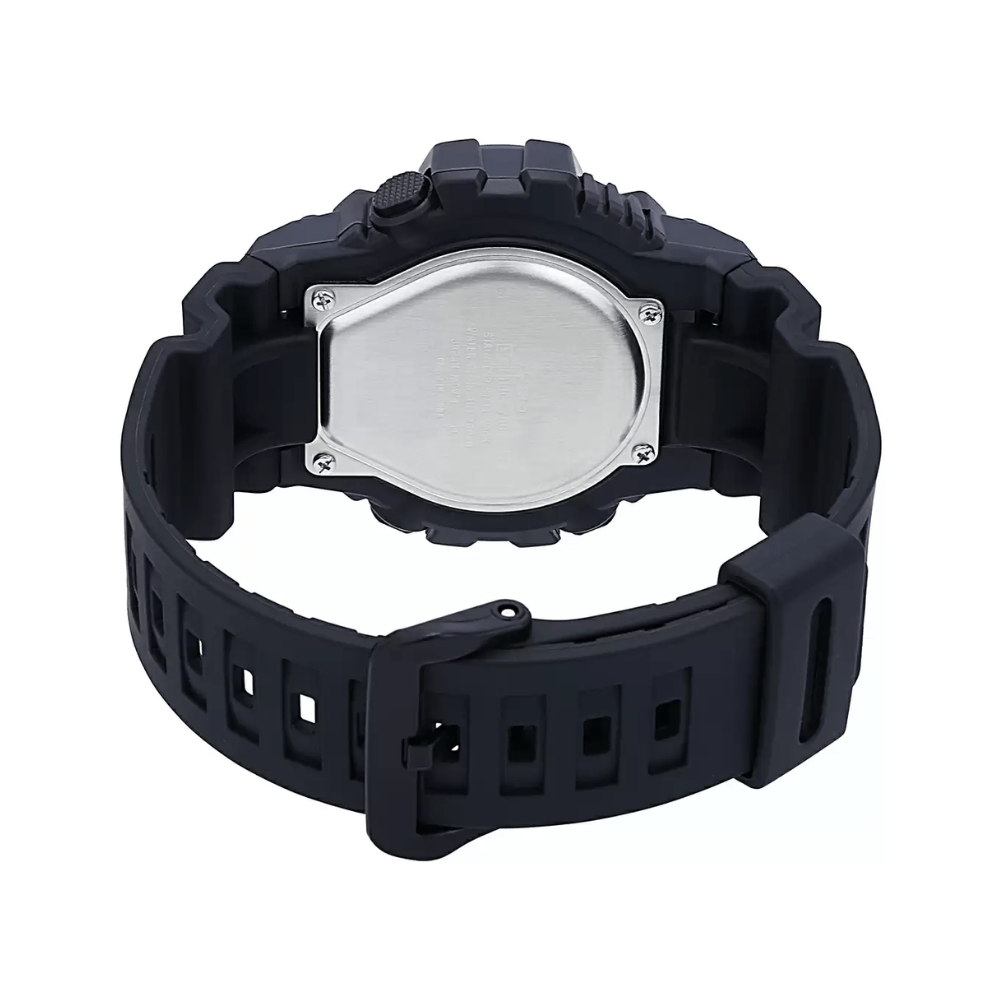 Casio Youth Dual Time Illuminator Resin Belt Watch HDC-700-1AVDF