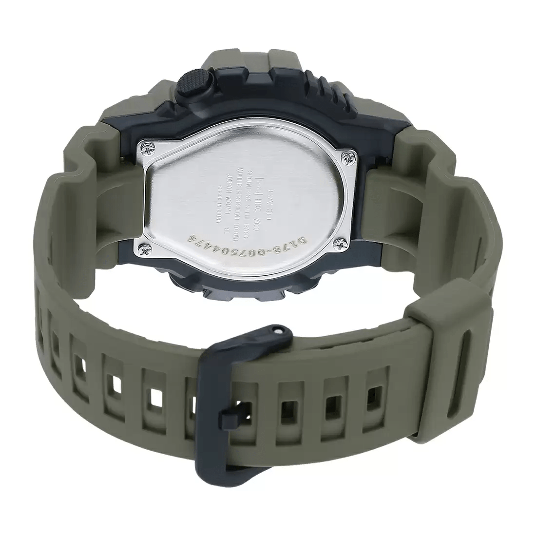 Casio Youth Dual Time Illuminator Resin Belt Watch HDC-700-3A2VDF