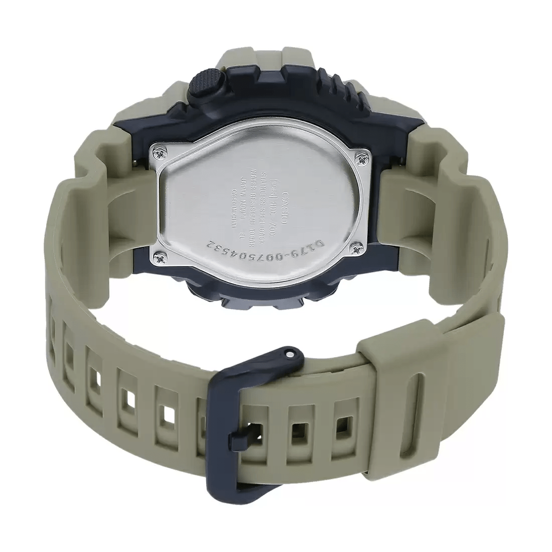 Casio Youth Dual Time Illuminator Resin Belt Watch HDC-700-3A3VDF