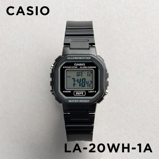 Casio Youth Digital Ladies Resin Belt Watch LA-20WH-1ADF