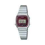 Casio Vintage Digital Ladies Chain Watch LA670WA-4DF