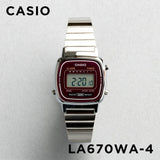 Casio Vintage Digital Ladies Chain Watch LA670WA-4DF