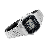 Casio Vintage Digital Ladies Chain Watch LA680WA-1DF