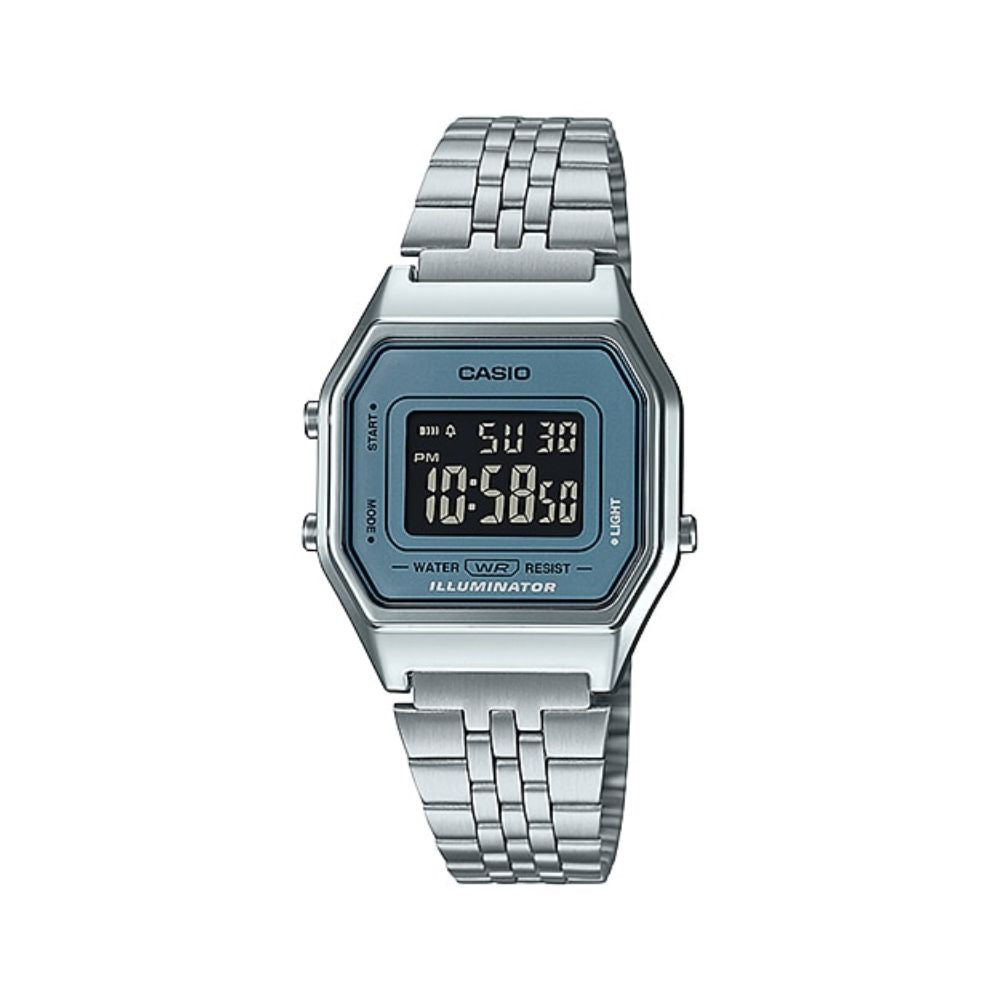Casio Vintage Digital Ladies Chain Watch LA680WA-2BDF