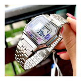 Casio Vintage Digital Ladies Chain Watch LA680WA-4CDF