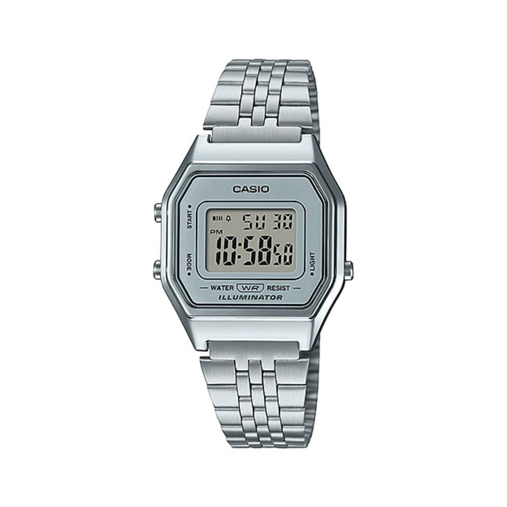 Casio Vintage Digital Ladies Chain Watch LA680WA-7CDF