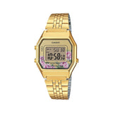 Casio Vintage Digital Golden Ladies Chain Watch LA680WGA-4CDF