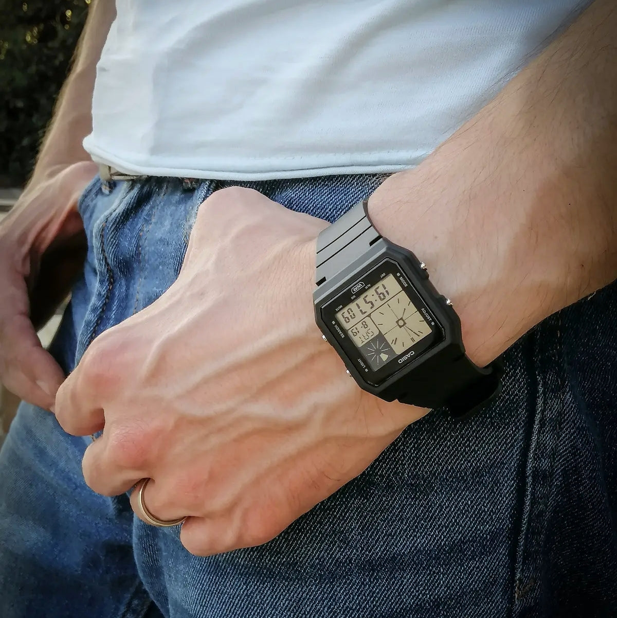 Casio Pop Digital Resin Belt Watch LF-20W-1ADF