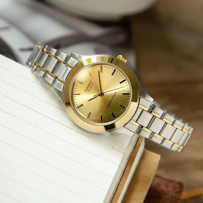 Casio Standard Ladies Chain Watch LTP-1128G-9ARDF