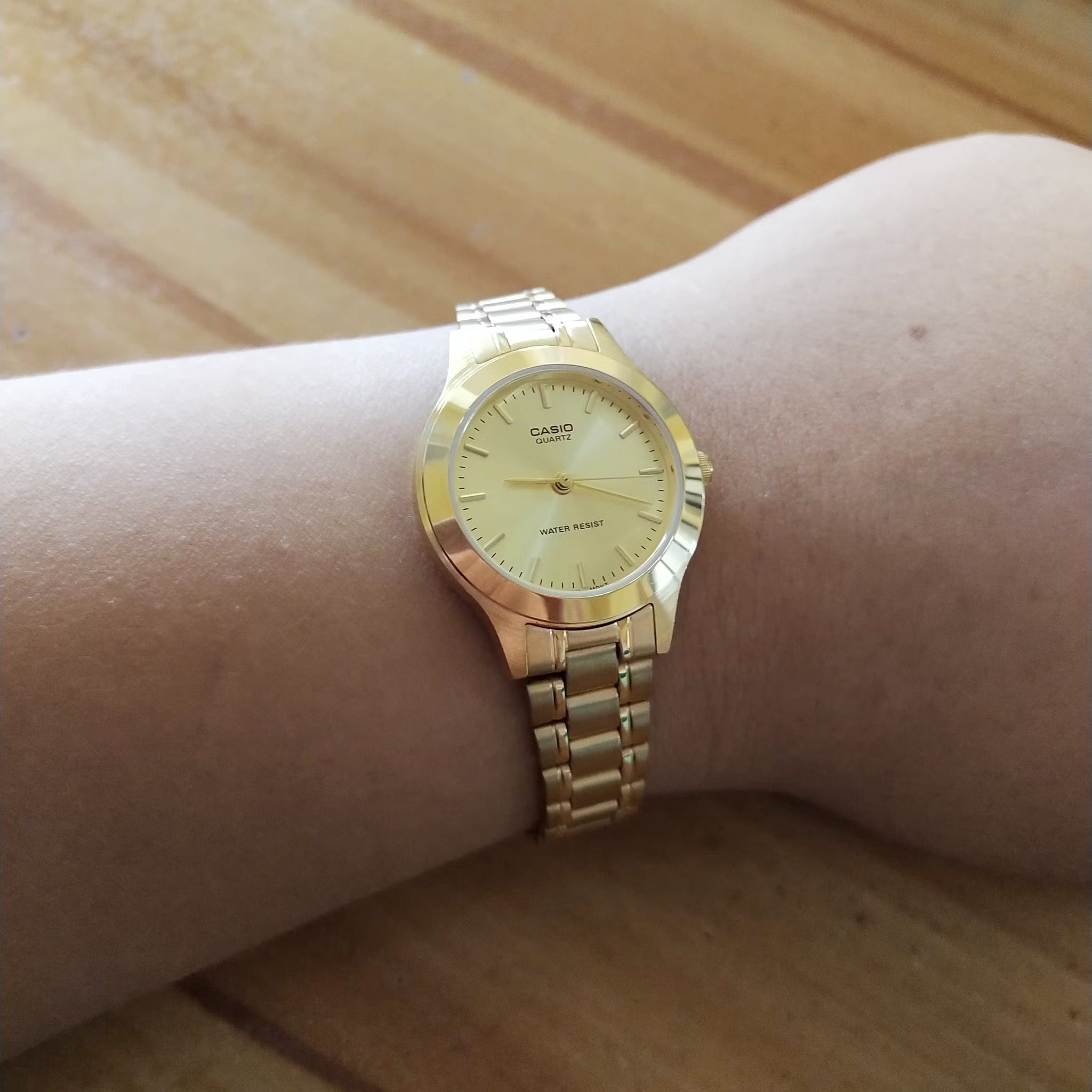 Casio Standard Ladies Chain Watch LTP-1128N-9ARDF