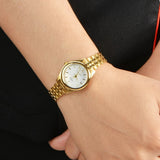 Casio Standard Golden Ladies Chain Watch LTP-1129N-7ARDF