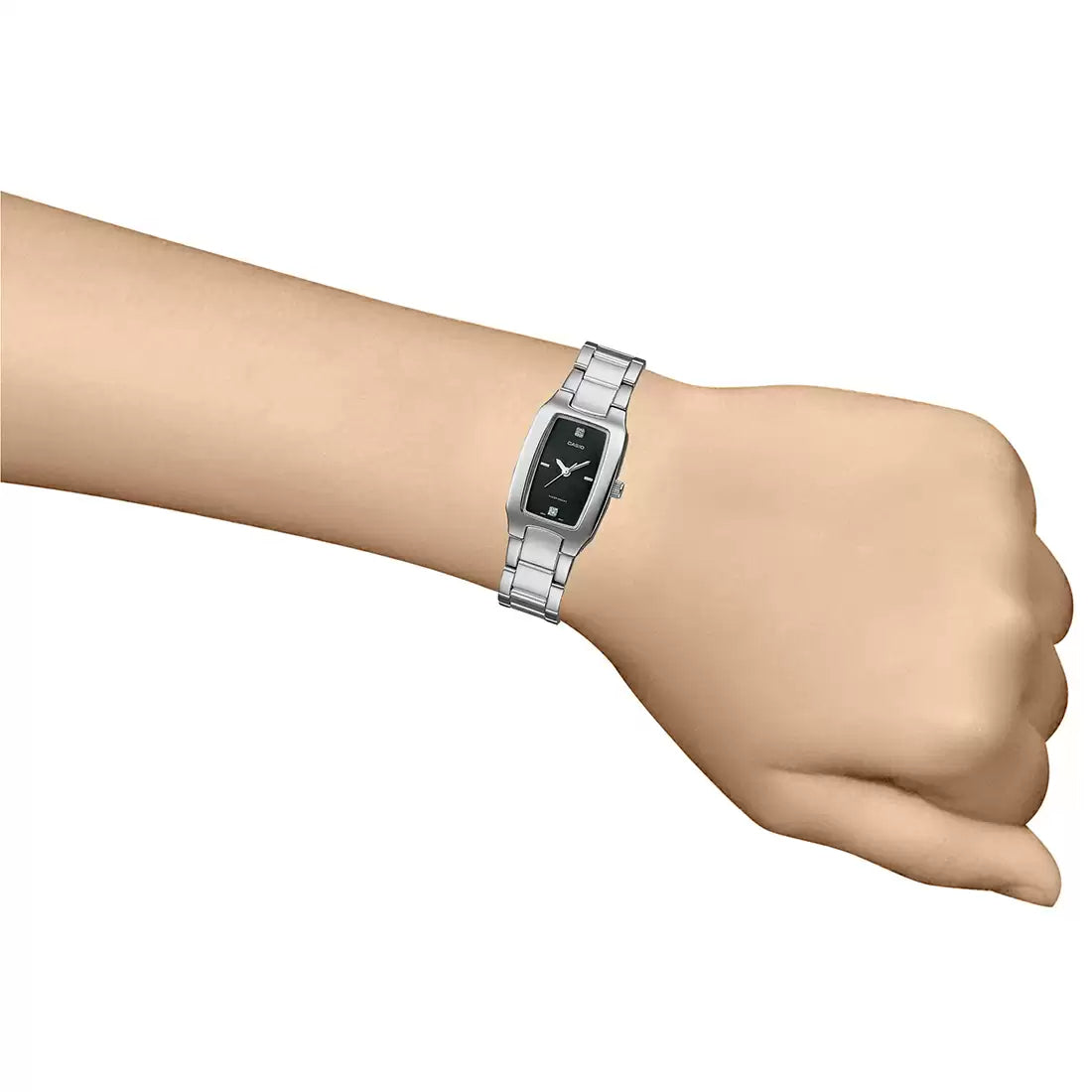 Casio Standard Silver Ladies Chain Watch LTP-1165A-1C2DF