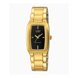 Casio Standard Golden Ladies Chain Watch LTP-1165N-1CRDF
