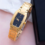 Casio Standard Golden Ladies Chain Watch LTP-1165N-1CRDF