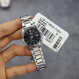 Casio Standard Date Ladies Chain Watch LTP-1183A-1ADF