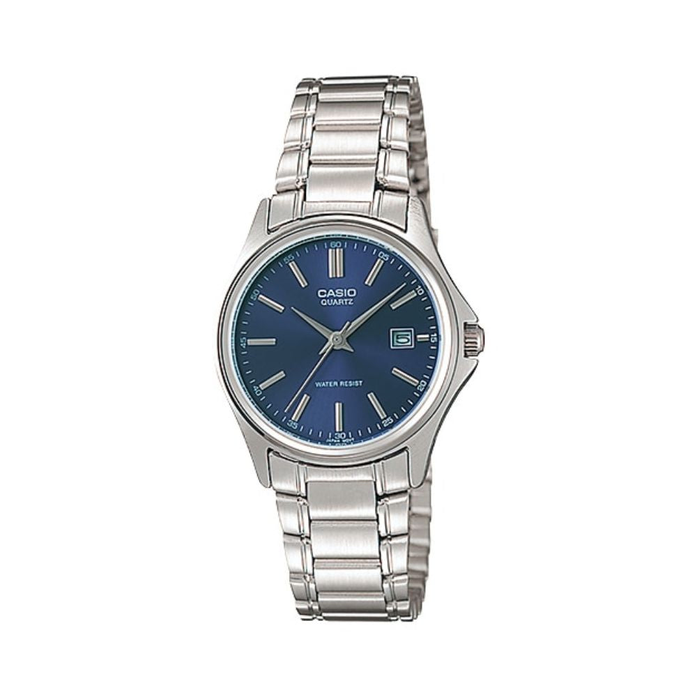 Casio Standard Date Ladies Chain Watch LTP-1183A-2ADF