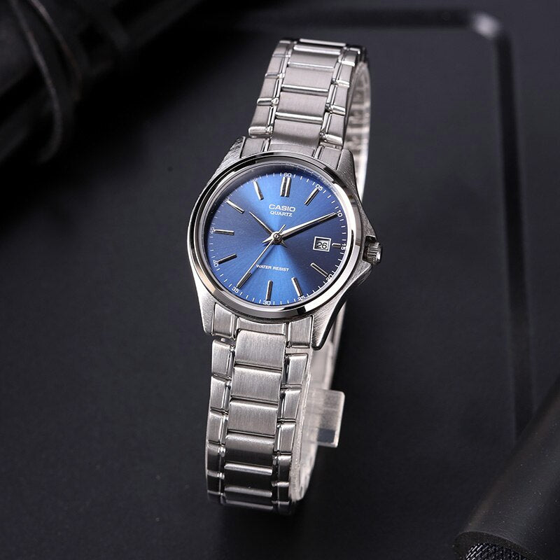 Casio Standard Date Ladies Chain Watch LTP-1183A-2ADF