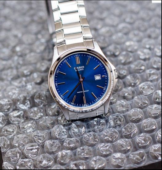 Casio Standard Date Ladies Chain Watch LTP-1183A-2ADF