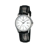 Casio Standard Date Ladies Leather Belt Watch LTP-1183E-7ADF