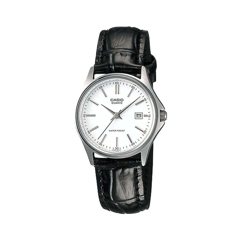 Casio Standard Date Ladies Leather Belt Watch LTP-1183E-7ADF