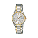 Casio Standard Date Ladies Chain Watch LTP-1183G-7ADF