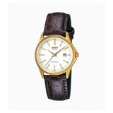 Casio Standard Date Ladies Leather Belt Watch LTP-1183Q-7ADF