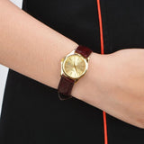 Casio Standard Date Ladies Leather Belt Watch LTP-1183Q-9ADF