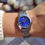 Casio Standard Date Ladies Chain Watch LTP-1215A-2A2DF