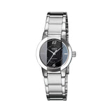 Casio Enticer Ladies Silver Chain Watch LTP-1230D-1CDF