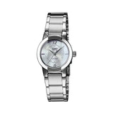 Casio Enticer Ladies Silver Chain Watch LTP-1230D-7CDF