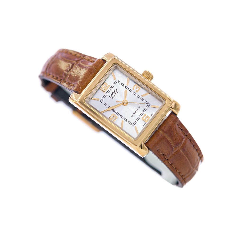 Casio Standard Ladies Leather Belt Watch LTP-1234GLL-7ADF