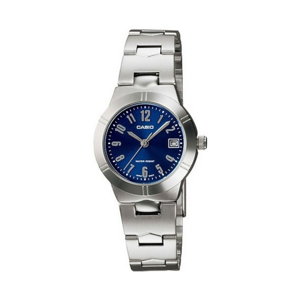 Casio Enticer Date Ladies Chain Watch LTP-1241D-2A2DF